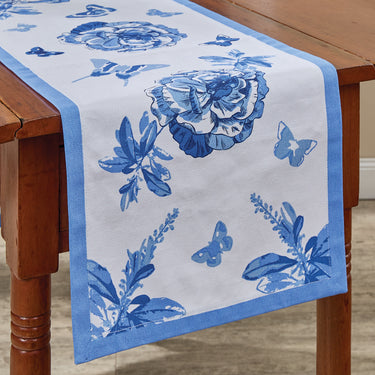 Patricia Heaton Home Florals And Flitters Table Runner 72